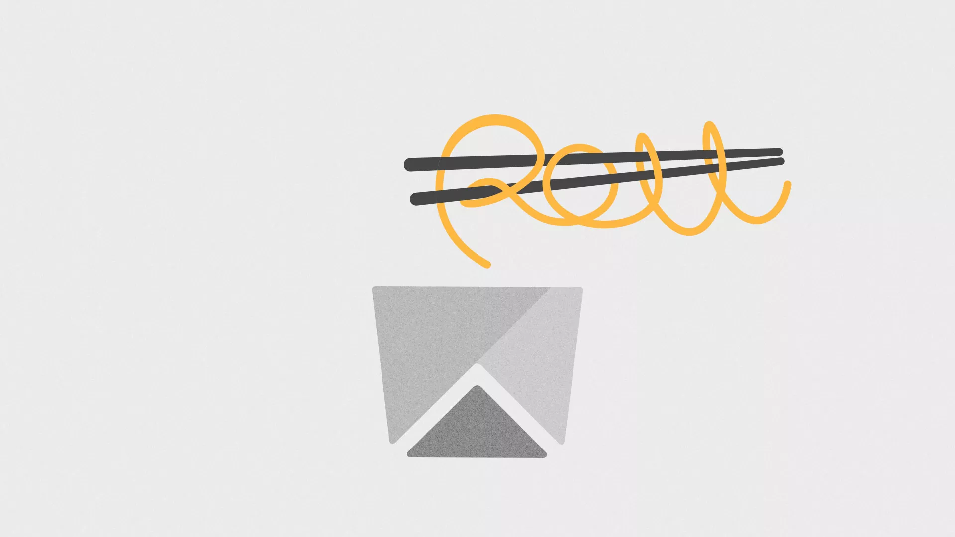 Оформление меню суши-бара «Roll Wok Club» в Туране